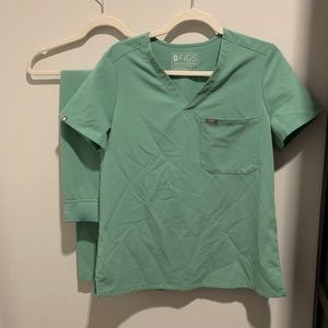 Mint Green Fig Scrubs